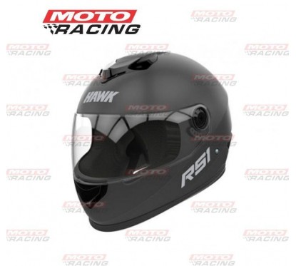 CASCO HAWK RS1 NEGRO MATE "M" 58cm